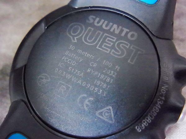 実際に弊社で買取させて頂いたSUUNTO/スント QUEST RUNNING PACK/クエスト ランニングパックの画像 5枚目