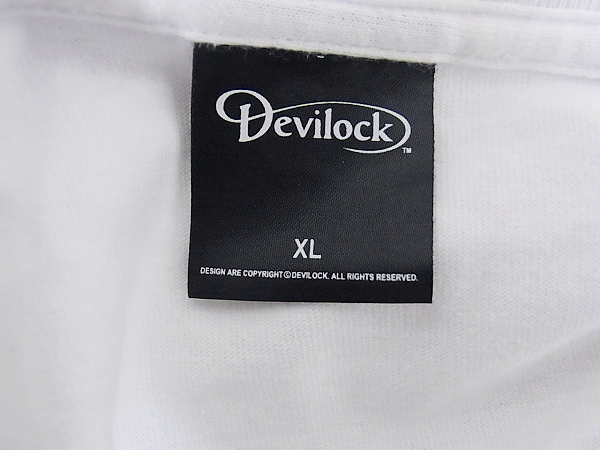 実際に弊社で買取させて頂いたDEVILOCK/デビロック プリント半袖Tシャツ/カットソー  5点SETの画像 3枚目