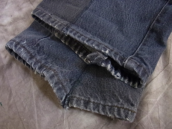 実際に弊社で買取させて頂いたsoloist THE JEAN.X.0276 リメイクパッチワークデニムパンツ XLの画像 9枚目