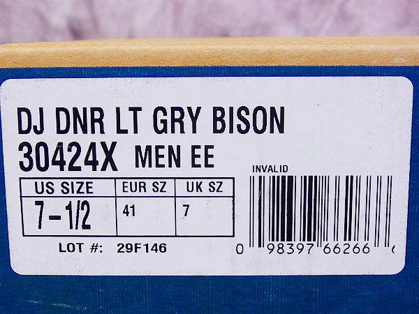 実際に弊社で買取させて頂いたダナー 米国限定 BISON/マウンテンライトブーツ 30424X/US7.5の画像 9枚目