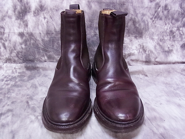 実際に弊社で買取させて頂いたTricker's/トリッカーズ サイドゴアブーツ 茶系 762/6.5の画像 1枚目