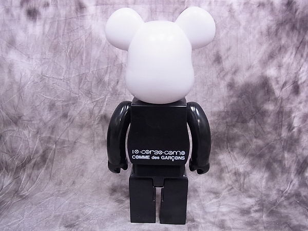 実際に弊社で買取させて頂いたコムデギャルソン×MEDICOM TOY BE@RBRICK/ベアブリック 400%の画像 2枚目