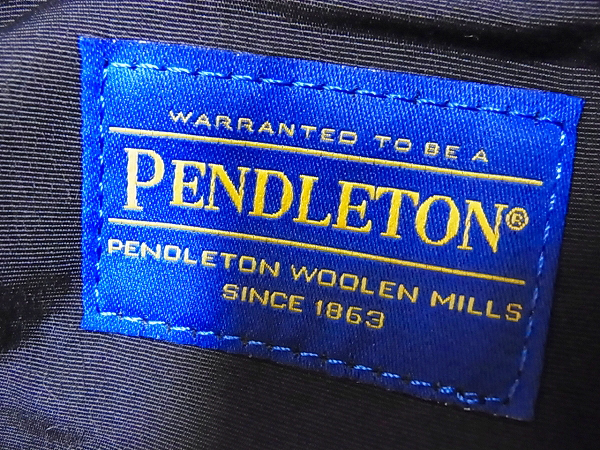 実際に弊社で買取させて頂いたPENDLETON/ペンドルトン ウール トートバッグ ネイティブ柄の画像 6枚目