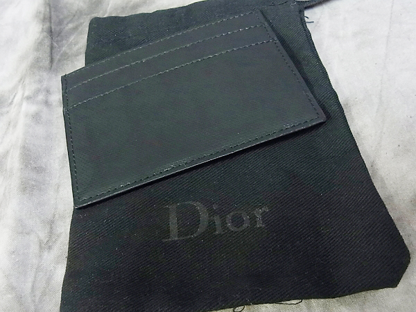 実際に弊社で買取させて頂いたDIOR HOMME/ディオールオム トロッター柄 カードケース/名刺入の画像 9枚目