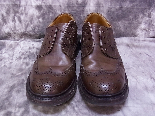 実際に弊社で買取させて頂いたTricker's/トリッカーズ ウィングチップ ローカット L5633/5.5の画像 1枚目