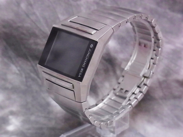 実際に弊社で買取させて頂いたJUNGHANS/ユンハンス クォーツ電波腕時計 メガ1000 026/4512.44の画像 2枚目