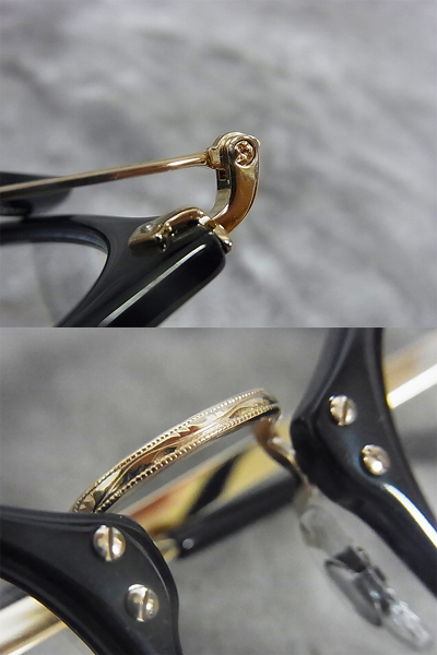 実際に弊社で買取させて頂いたOLIVER PEOPLES/オリバーピープルズ 505 BK Limited Edition 雅の画像 9枚目