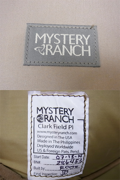 実際に弊社で買取させて頂いたMYSTERY RANCH スペードロック ラップトップPCケース 3インチの画像 4枚目