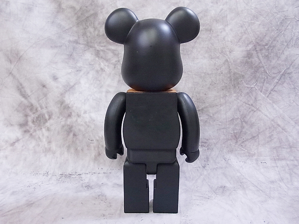 実際に弊社で買取させて頂いたメディコムトイ×ポーター BE＠RBRICK/ベアブリック 400％ 黒の画像 2枚目