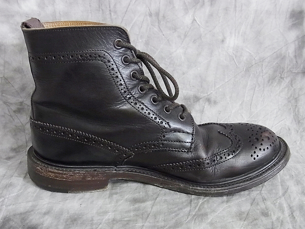 実際に弊社で買取させて頂いたTRICKER'S/トリッカーズ レザー/カントリーブーツ L5411/6の画像 4枚目