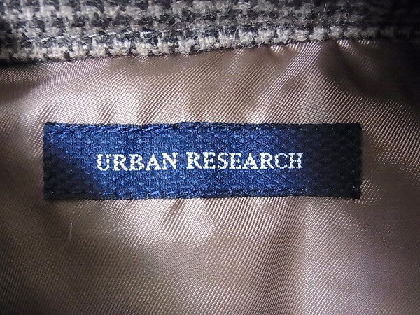 実際に弊社で買取させて頂いたURBAN RESEARCH/アーバンリサーチ 千鳥柄ダウンベスト/Lの画像 2枚目