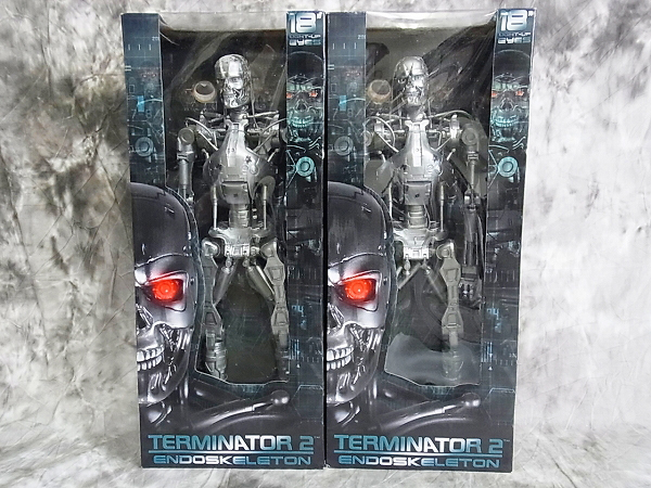 実際に弊社で買取させて頂いたTERMINATOR/ターミネーター T2スケルトン NECA限定 2点セットの画像 1枚目