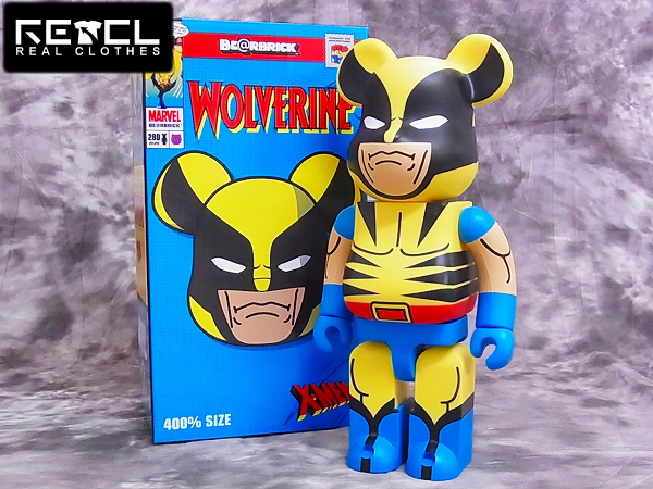 実際に弊社で買取させて頂いたBE@RBRICK/ベアブリック X-MEN ウルヴァリン/WOLVERINE 400%