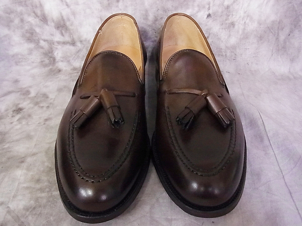 実際に弊社で買取させて頂いたCrockett&Jones/クロケット&ジョーンズ CAVENDISH 3 タッセル 7の画像 1枚目