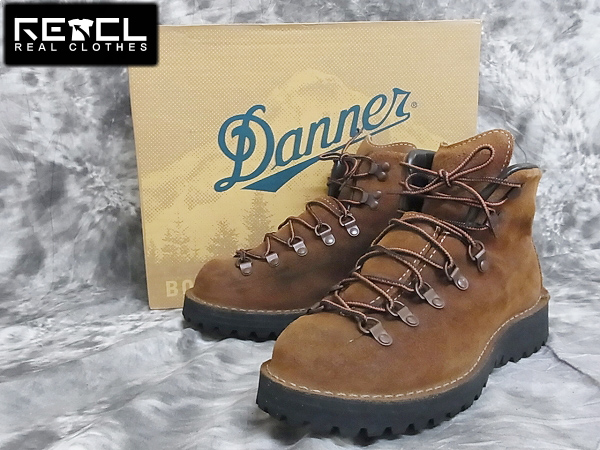 実際に弊社で買取させて頂いたDANNER/ダナー マウンテンボブ スエードブーツ 茶/20800X/8