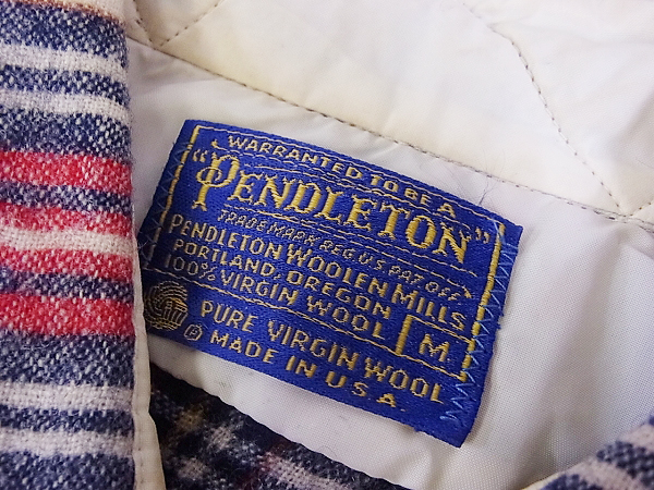 実際に弊社で買取させて頂いたPENDLETON/ペンドルトン 長袖 チェックシャツ等 2点SETの画像 2枚目