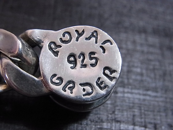 実際に弊社で買取させて頂いたROYAL ORDER/ロイヤルオーダー クラウンクリップブレス SV925の画像 7枚目