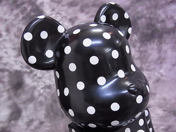 実際に弊社で買取させて頂いたBE@RBRICK/ベアブリック POLKA DOT/ポルカ ドット 水玉柄 400%の画像 5枚目