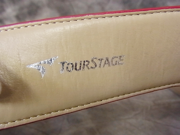 実際に弊社で買取させて頂いたTOURSTAGE/ツアーステージ ベルト レッド/ブルー 2点セットの画像 4枚目