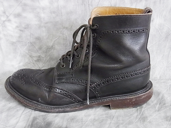 実際に弊社で買取させて頂いたTRICKER'S/トリッカーズ レザー/カントリーブーツ L5411/6の画像 5枚目