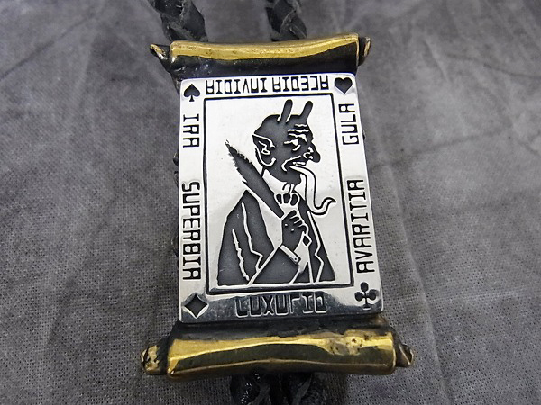 実際に弊社で買取させて頂いたギャングスタービル×ガルシア BOLO TIE PLATE ループタイの画像 1枚目