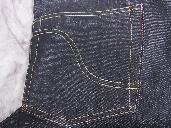 実際に弊社で買取させて頂いた【未使用】CHALLENGER NARROW DENIM/デニム CLG-PT 015-014/Mの画像 7枚目