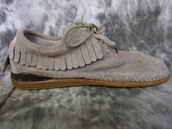 実際に弊社で買取させて頂いたビズビム MALISEET SHAMAN-FOLK F.I.L. レザーシューズ/9.5の画像 4枚目