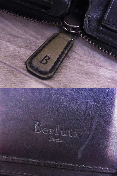 実際に弊社で買取させて頂いたBerluti/ベルルッティ カリグラフィ ラウンドジップ 長財布の画像 6枚目