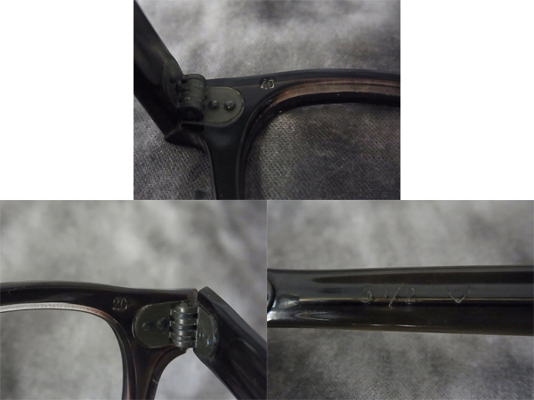 実際に弊社で買取させて頂いたTART Optical/タート ARNEL/アーネル ビンテージ 眼鏡フレームの画像 5枚目