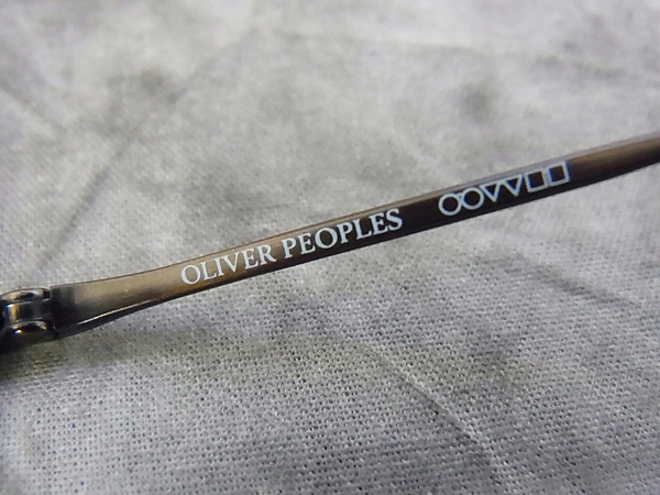 実際に弊社で買取させて頂いたOLIVERPEOPLES/オリバーピープルズ hadley メガネフレーム/8108の画像 3枚目