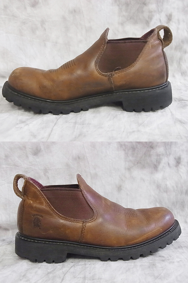 実際に弊社で買取させて頂いたCHIPPEWA/チペワ ロメオ レザー サイドゴアブーツ/8.5EEの画像 4枚目