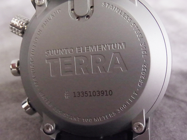 実際に弊社で買取させて頂いたSUUNTO/スント ELEMENTUMTERRA/エレメンタムテラ SS014522000の画像 5枚目