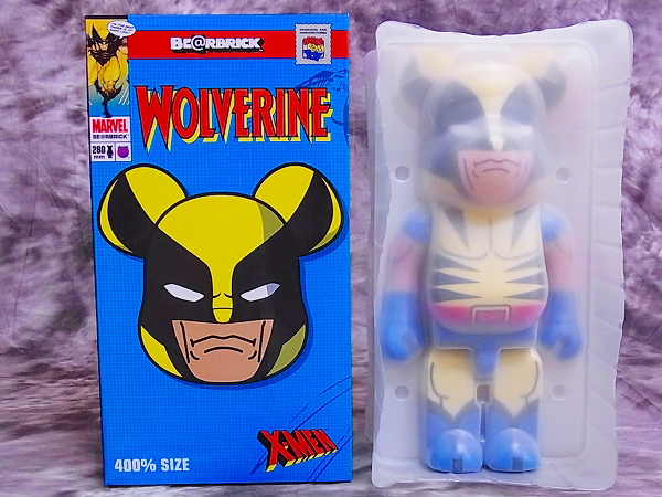 実際に弊社で買取させて頂いたBE@RBRICK/ベアブリック X-MEN ウルヴァリン/WOLVERINE 400%の画像 7枚目