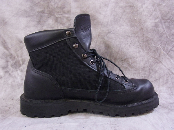 実際に弊社で買取させて頂いたDANNER/ダナー 31400X ダナーライト 黒 ブーツ 米国製/9.5の画像 4枚目