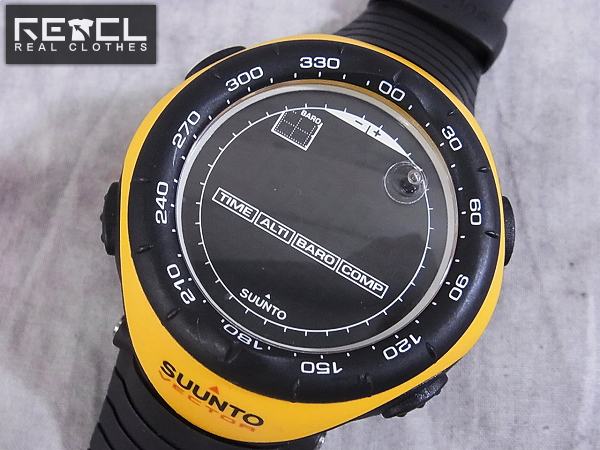 実際に弊社で買取させて頂いたSUUNTO/スント Vector/ヴェクター デジタル腕時計 SS010600610