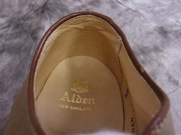 実際に弊社で買取させて頂いたALDEN/オールデン P-TOE OX Chromexcel Natural 49084/7.5Dの画像 3枚目