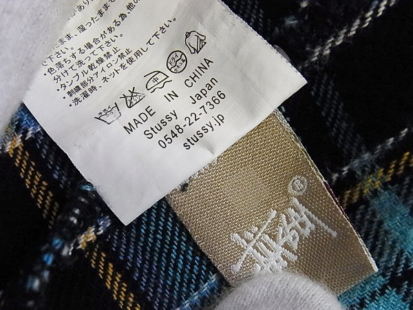 実際に弊社で買取させて頂いたSTUSSY/PENDLETON/BIGMAC ジャケット/ネルシャツ 3点セットの画像 6枚目