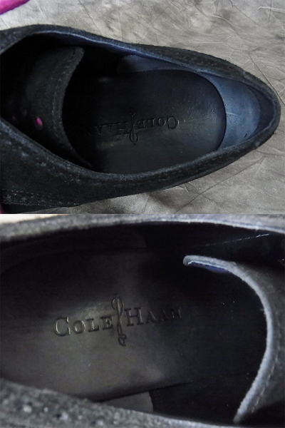 実際に弊社で買取させて頂いたColeHaan/コールハーン ルナグランド ウィングチップ C11098/9の画像 6枚目