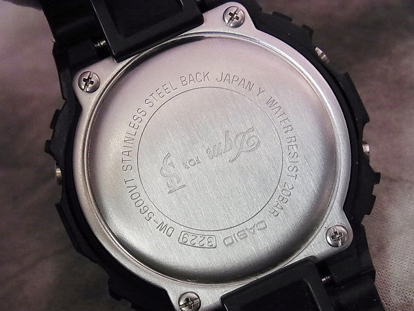 実際に弊社で買取させて頂いたG-SHOCK×DQM×JOURNAL STANDARD 3コラボ 腕時計 DW-5600VTの画像 6枚目