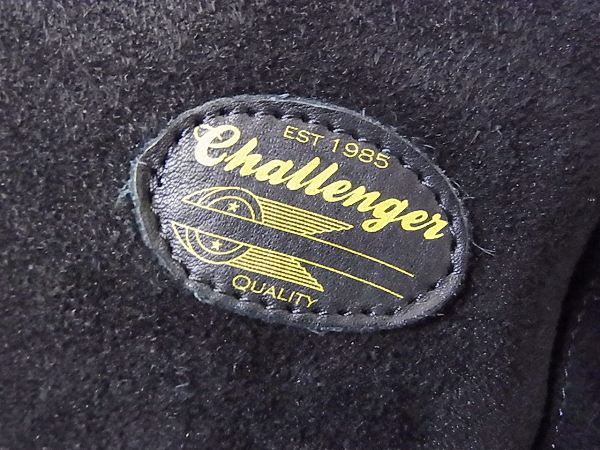 実際に弊社で買取させて頂いたCHALLENGER/チャレンジャー レザー切り替え ダウンベスト/Lの画像 7枚目