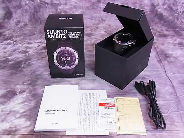 実際に弊社で買取させて頂いたスント AMBIT2 SAPPHIRE/アンビット2 サファイア SS019182000の画像 8枚目