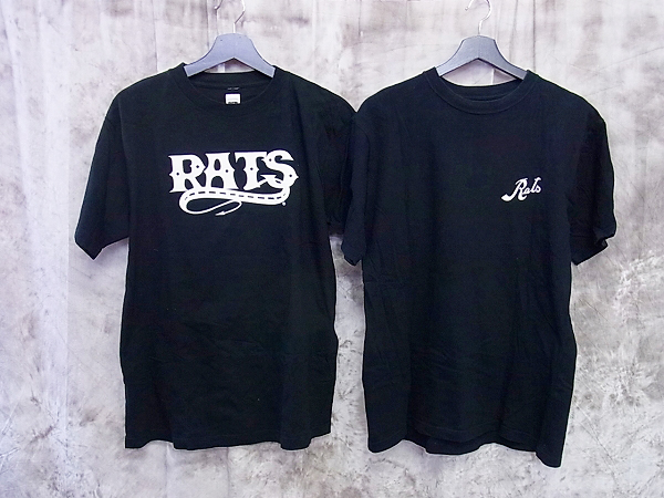 実際に弊社で買取させて頂いたRATS/ラッツ SUPPORT/FILTHY等 ロゴ入りTシャツ 7点SETの画像 2枚目