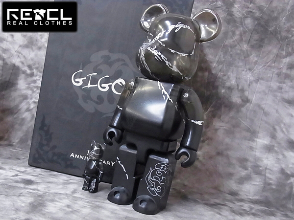 実際に弊社で買取させて頂いたBE@RBRICK×GIGOR/ジゴロウ 10th Anniversary クリア 400/100%