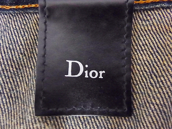 実際に弊社で買取させて頂いたDior HOMME/ディオールオム 07SS スパイダーデニムパンツ 26の画像 2枚目