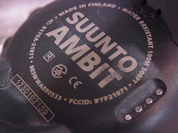 実際に弊社で買取させて頂いたSUUNTO/スント AMBIT/アンビット SS018372000 腕時計 シルバーの画像 4枚目