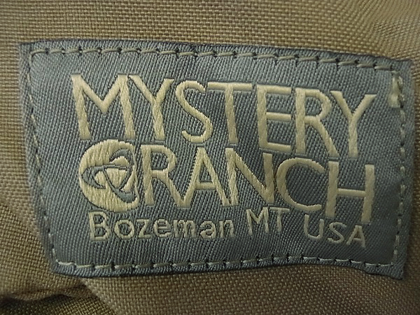 実際に弊社で買取させて頂いたMYSTERYRANCH/ミステリーランチ メッセンジャーバッグ カーキ系の画像 2枚目