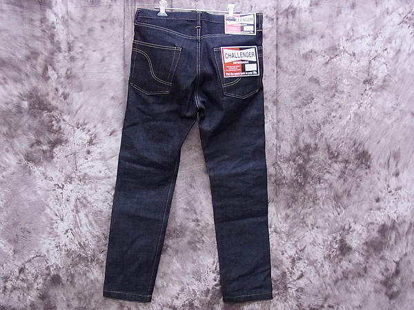 実際に弊社で買取させて頂いた【未使用】CHALLENGER NARROW DENIM/デニム CLG-PT 015-014/Mの画像 1枚目