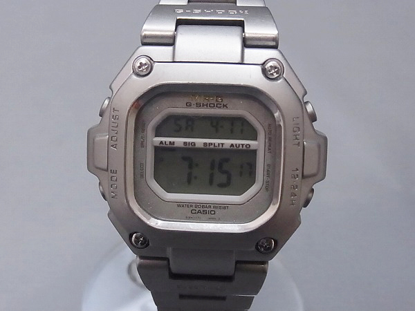 実際に弊社で買取させて頂いた★G-SHOCK/GショックMR-G フルメタル チタンモデル/MRG-110T-8の画像 1枚目