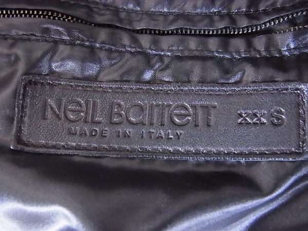 Neil Barrett/ニールバレット M-65 レザージャケット XXSの買取実績