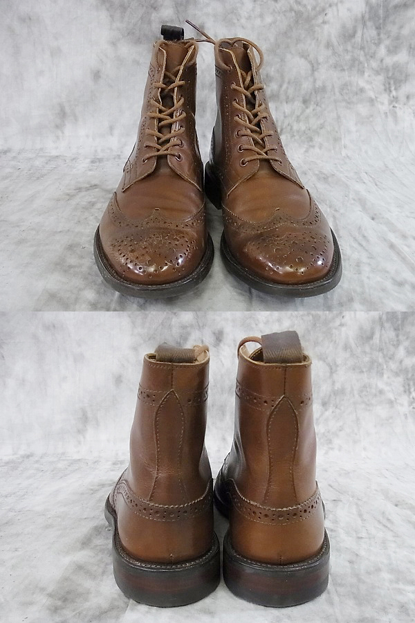 実際に弊社で買取させて頂いたTricker's/トリッカーズ ウイングチップ カントリーブーツ/6の画像 1枚目